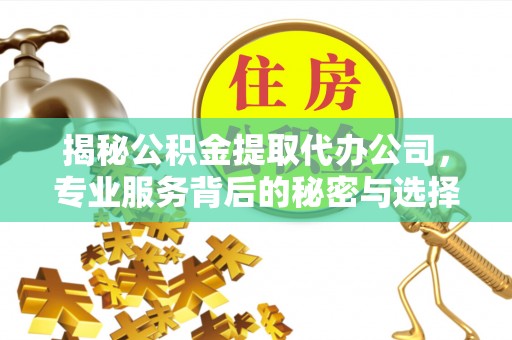 盐田揭秘公积金提取代办公司，专业服务背后的秘密与选择指南