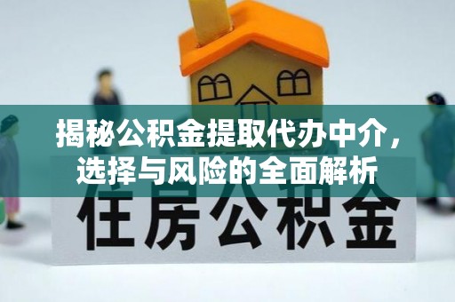 盐田揭秘公积金提取代办中介，选择与风险的全面解析