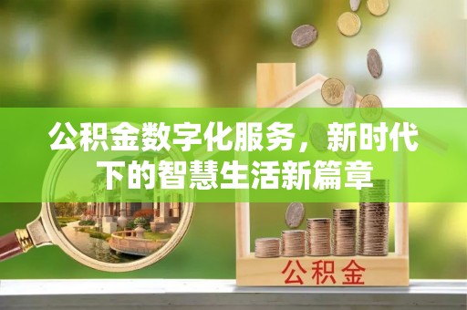 盐田公积金数字化服务，新时代下的智慧生活新篇章